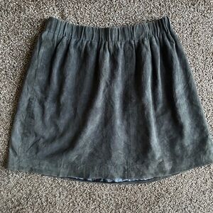 All Saints Suede Mini Skirt, Size 8